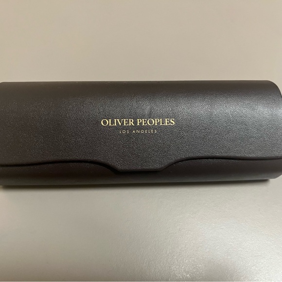 Oliver Peoples Red and Gold Sunglasses - Picture 12 of 13